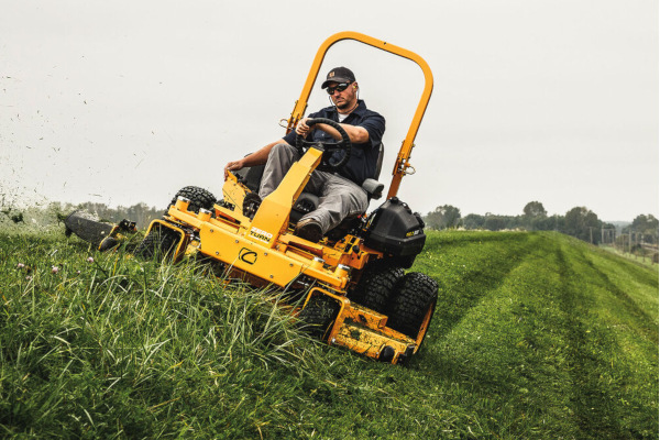 John deere zero turn best sale mower with steering wheel