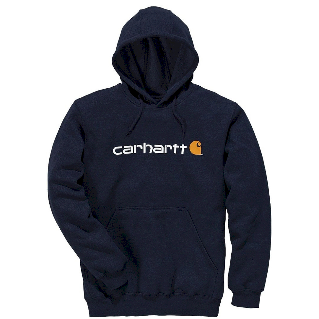 Carhartt Logo Graphic Hoodie 100074 - Navy €60.00 | Price includes Vat ...