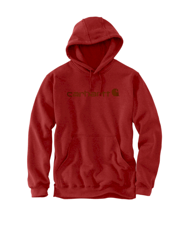 Carhartt Logo Graphic Hoodie 100074 - Chilli Pepper Heather €60.00 ...