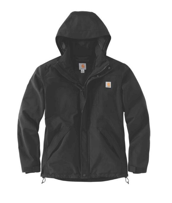 Carhartt Rain Defender™ Loose Fit Heavyweight Jacket 104670 - Black € ...