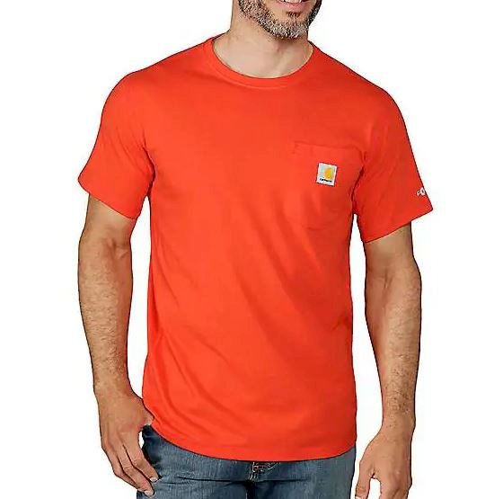 Carhartt Force™ Relaxed Fit Midweight Short-Sleeve Pocket T-Shirt ...