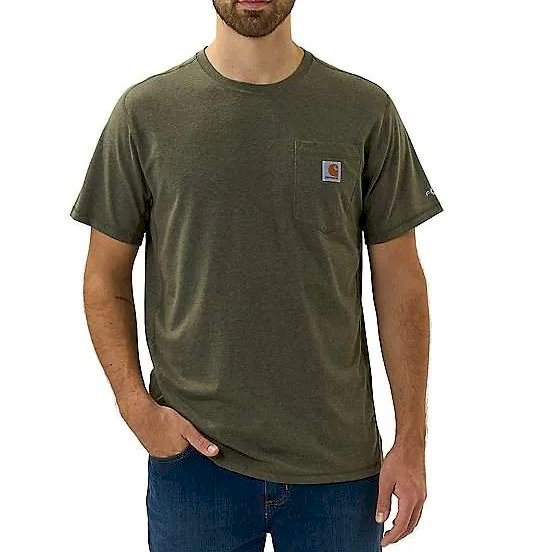 Carhartt Force™ Relaxed Fit Midweight Short-Sleeve Pocket T-Shirt ...